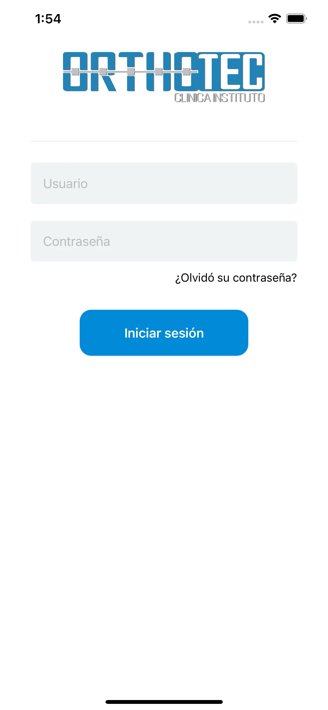 Orthotec screenshot