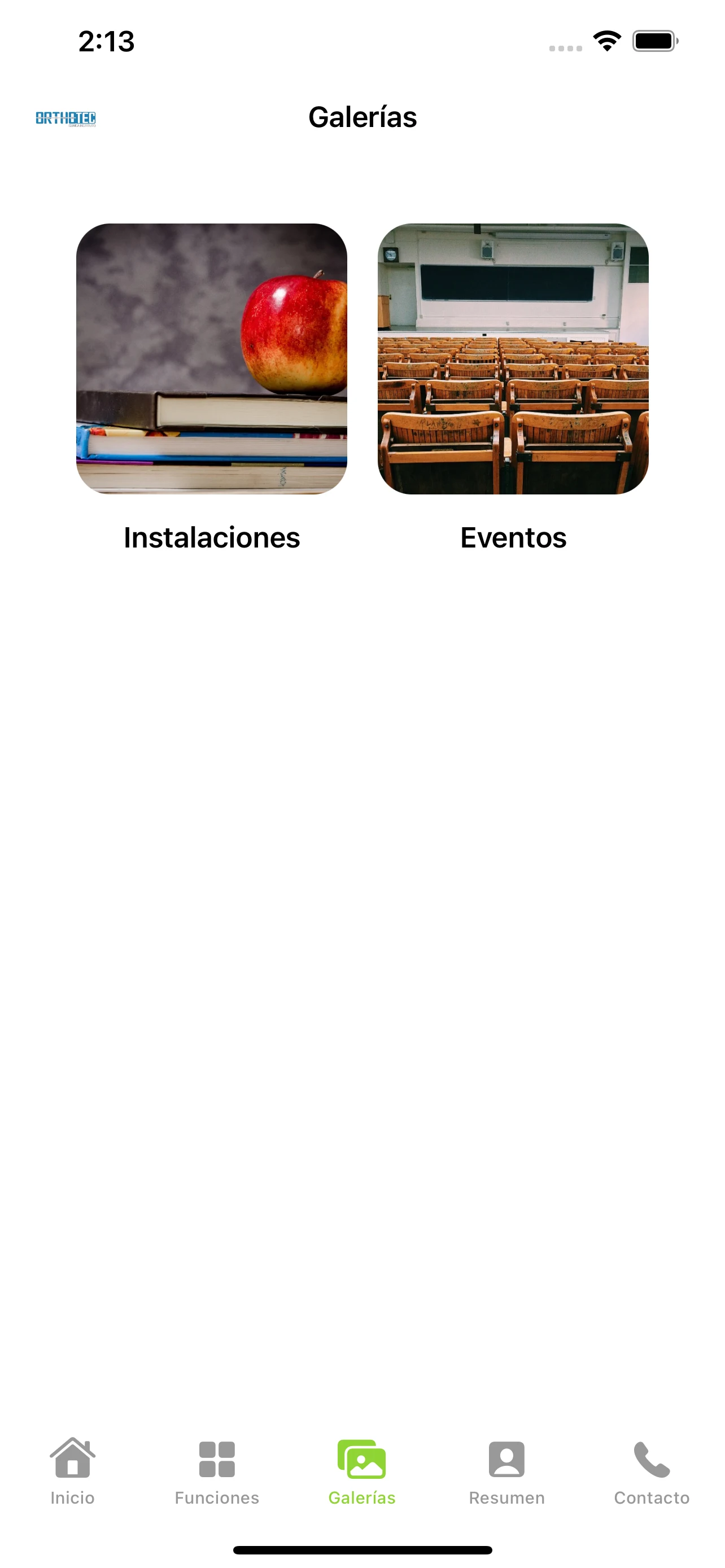 Orthotec screenshot
